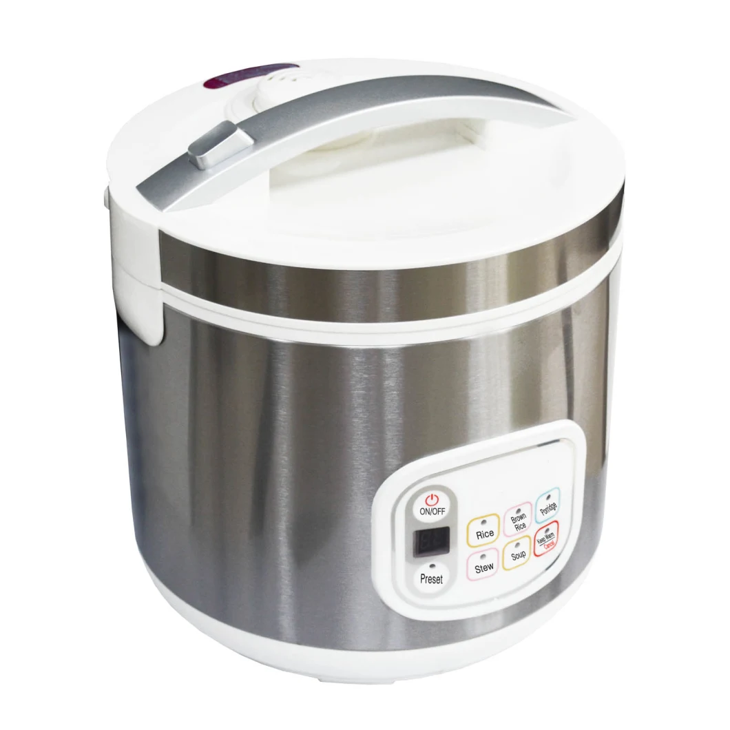 Commercial Electric Multilayer Rice Steamer Cooker Large Volume Restaurant Kitchen Food Steamer