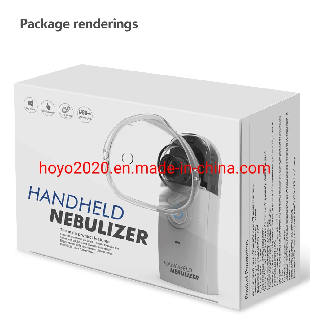 Portable Handheld Mesh Nebulizer Mini Handheld Mesh Nebulizer Adults Handheld Portable Nebulizer