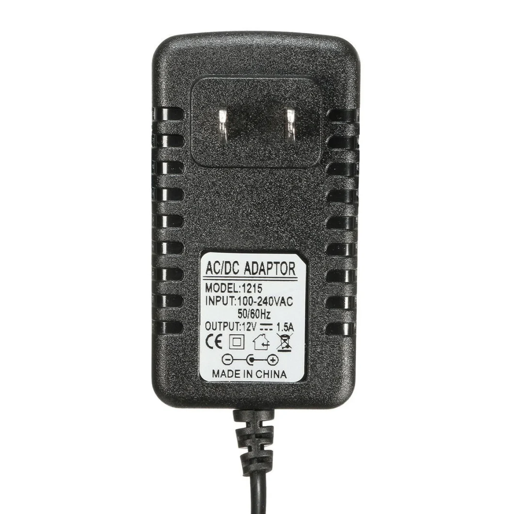 Constant Voltage 18W 12VDC Narrow Version American Plug Travel Adapter