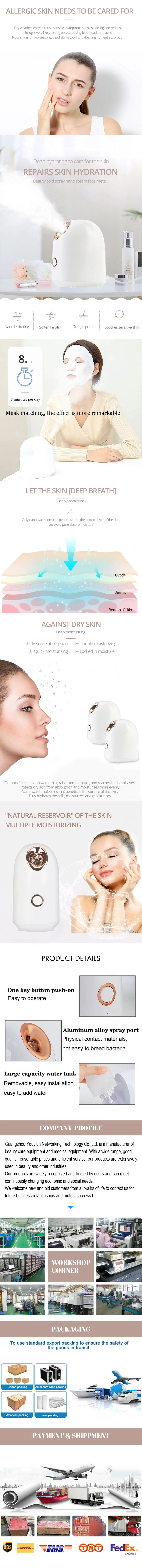 Beauty Personal Care Face Steamer Sprayer Face Humidifier Facial Steamer