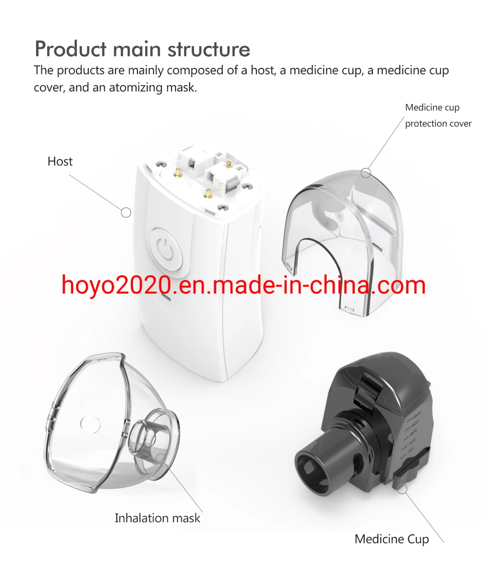 Portable Handheld Mesh Nebulizer Mini Handheld Mesh Nebulizer Adults Handheld Portable Nebulizer