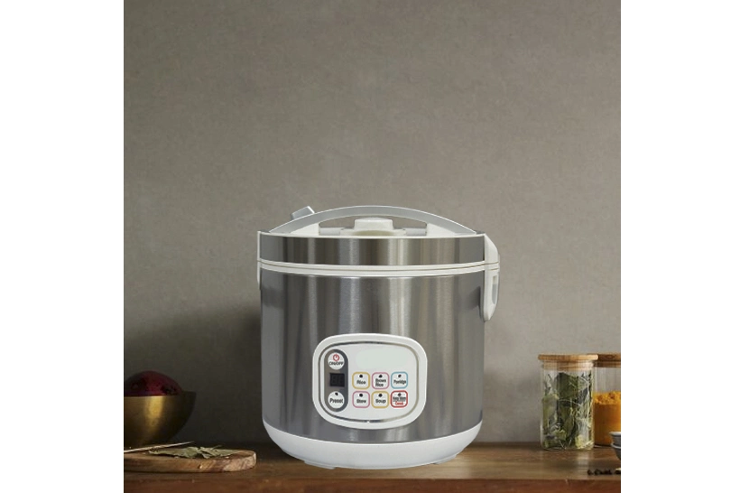 Commercial Electric Multilayer Rice Steamer Cooker Large Volume Restaurant Kitchen Food Steamer