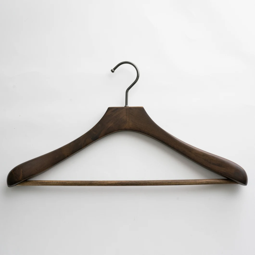 Hanger Clothing Store Display Clothes Rack Wood Clothes Rack Coat Clothes Rack with Drying Rod