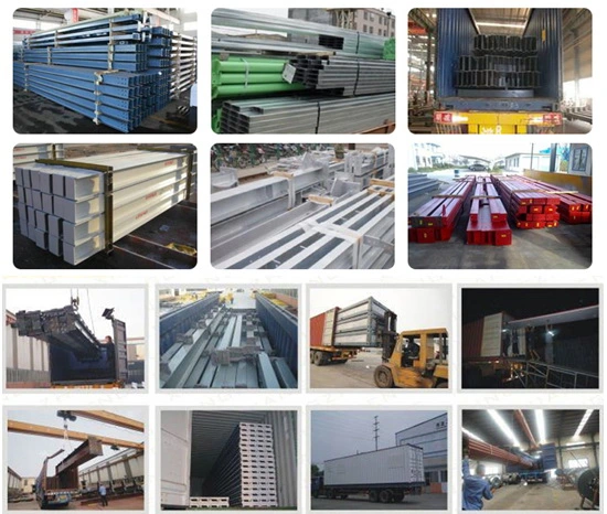 SGS Approved Steel Structure Workshop/ Warehouse/Steel Building in High Quantity
