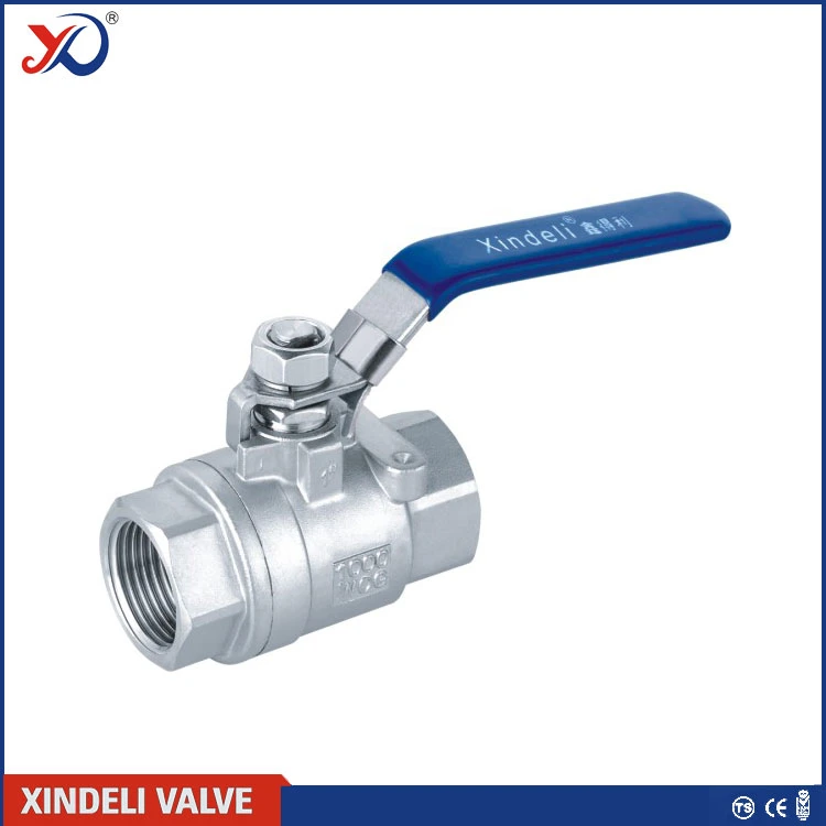 China Factory 2PC Seal Welded Ends 1000wog Stainless Steel Ball Valve