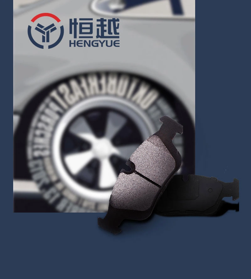 Semi-Metal High Performance Low Noise Car Brake Pads D1578-8791