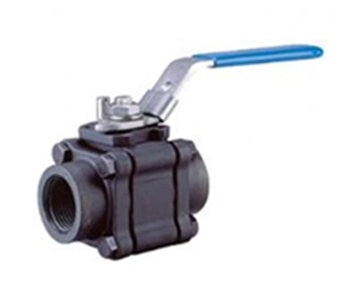 2016 China Factory 3PC Forged Steel 3000psi Ball Valve
