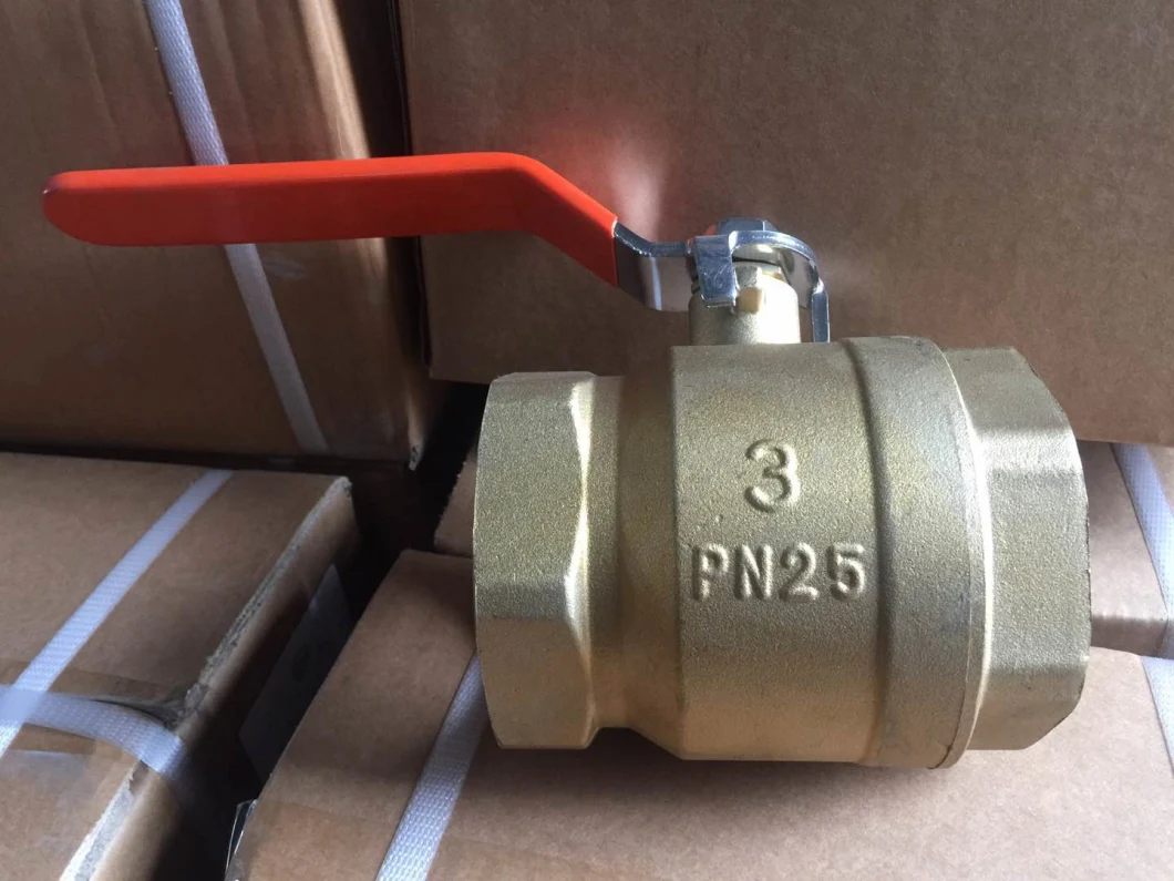 High Quality 3 Inch Brass Ball Valve, Forged Brass Ball Valve