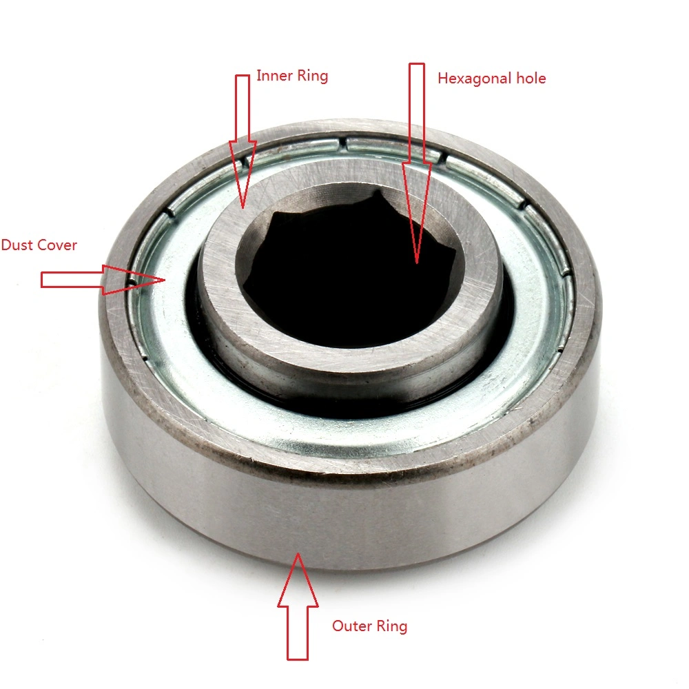 Pillow Block Ball Bearing Insert Ball Unit Bearing, Stainless Steel UCP Housing Pillow Block Bearing