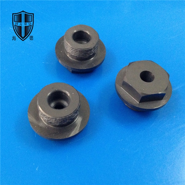 Reaction Sintering Silicon Nitride Ceramic Industrial Screw Nut Bolt Cap Supplier