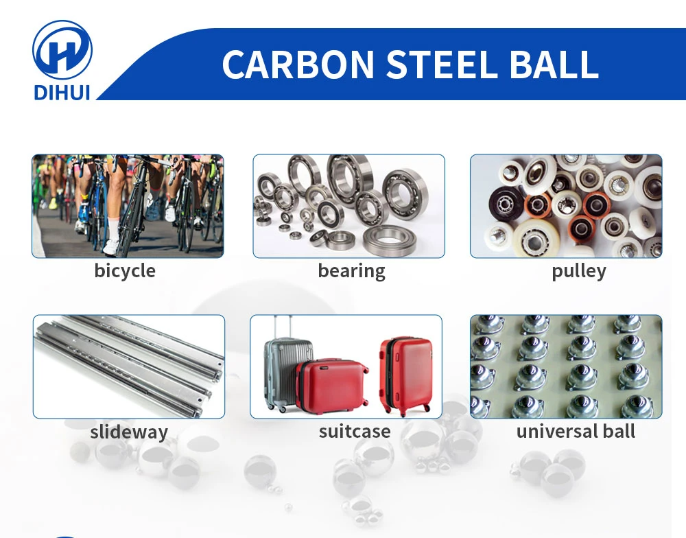 China Factory Supply Steel Ball Low Carbon Steel Ball 1020 / C22e / S20c Meet ISO