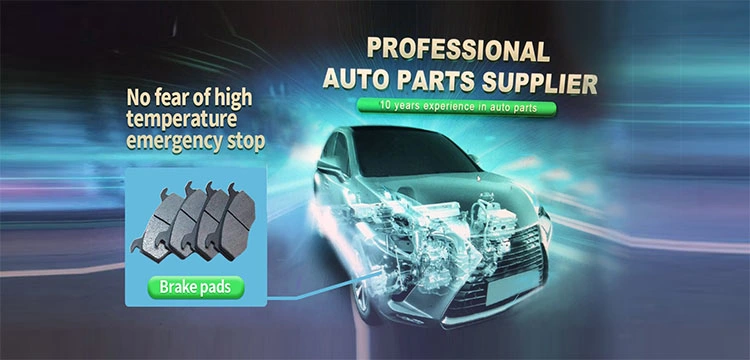 Semi Metal and Ceramic High Performance and Low Noise Automotive Brake Pads