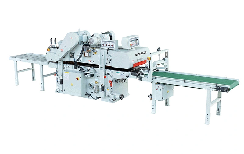 Automatic High-Speed Woodworking 2 side Planer machine for Solid wood/Bending workpiece