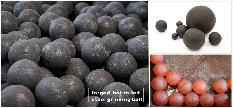 20-150mm Forged Carbon Steel Ball / Grinding Media Ball