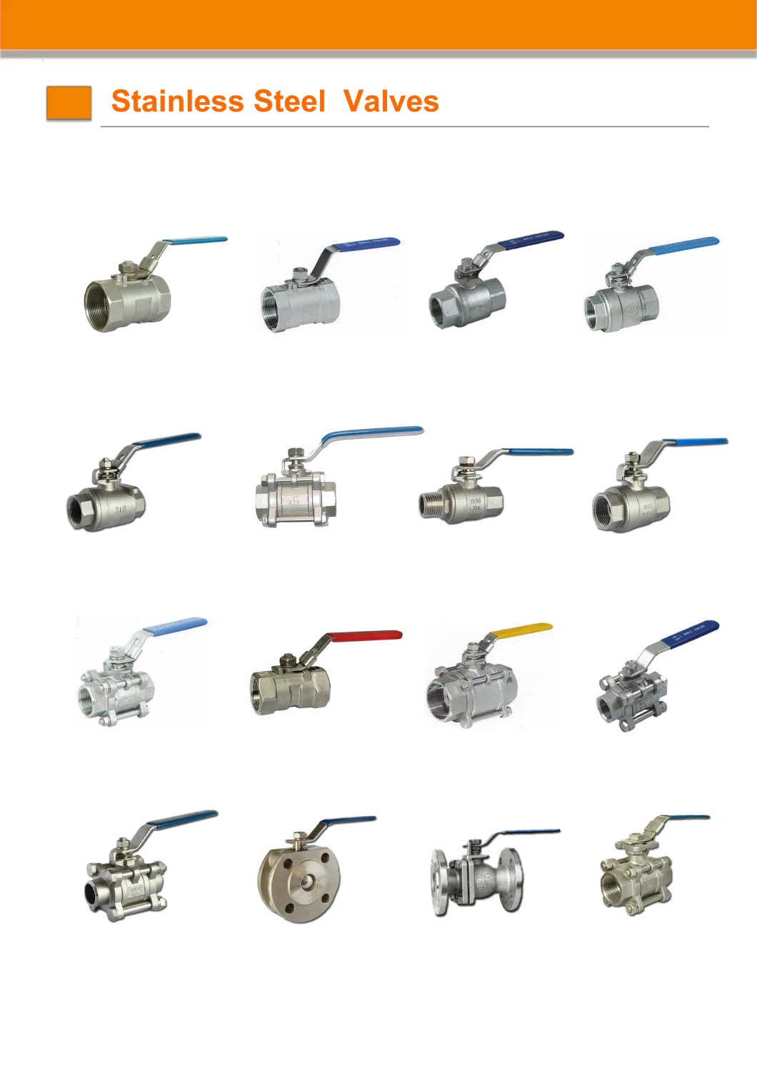 A105 Carbon Steel Ball Valves/Stainless Steel Ball Valves