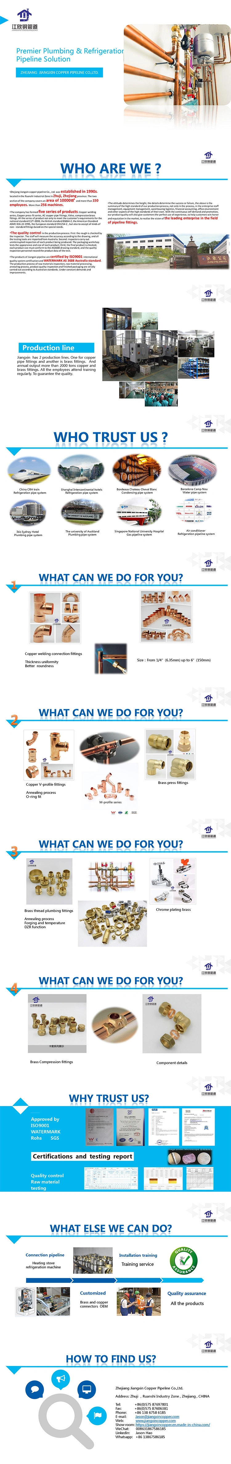 Refrigeration Ball Valve Air Conditioner Shut off Valve Brass Copper