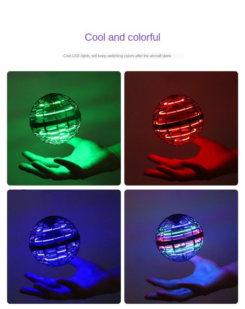 Flynova PRO Interactive Novelty Magic Toy Induction Luminous Swirling UFO Flying Ball Gift for Kids Adults