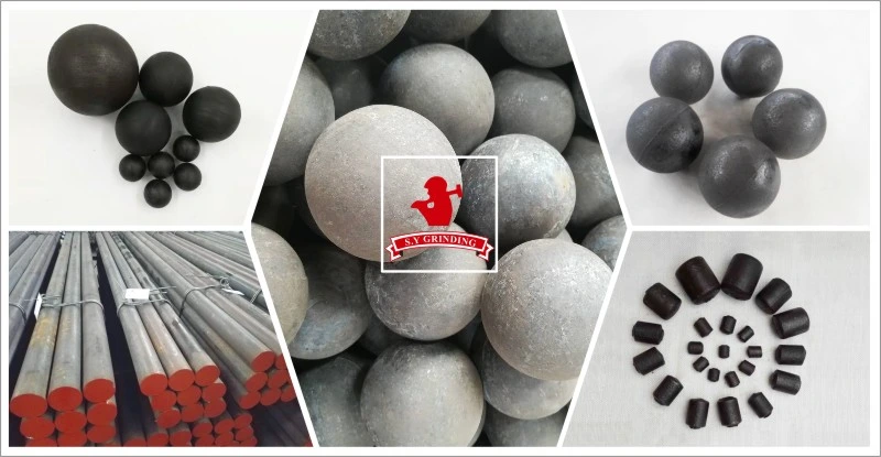 Mill Ball Grinding Media Balls Forged Steel Balls Cast Iron Balls for Ball Mill Mining