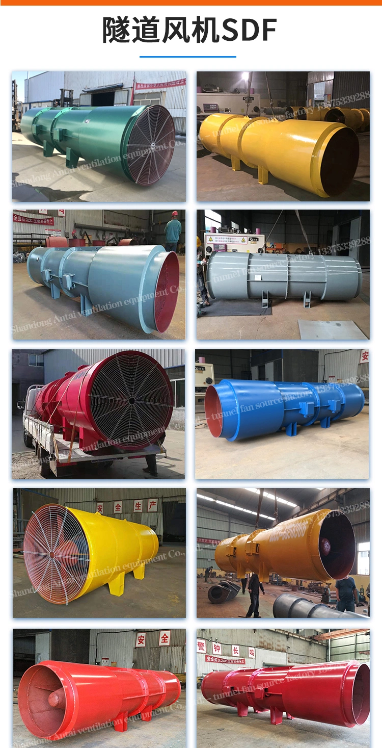 OEM Low Price Explosion-Proof Fan for Mine or Tunnel Low Noise Mine Ventilating Fan