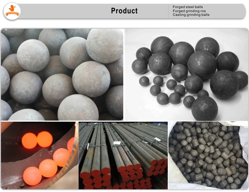 Grinding Steel Balls / Mill Balls / Bolas Forjadas / Forged Steel Ball