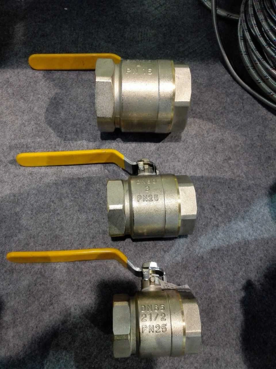 High Quality 3 Inch Brass Ball Valve, Forged Brass Ball Valve