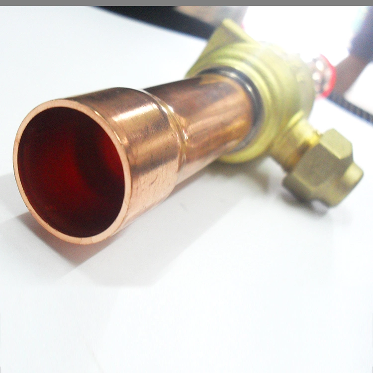 Refrigeration Ball Valve Air Conditioner Shut off Valve Brass Copper