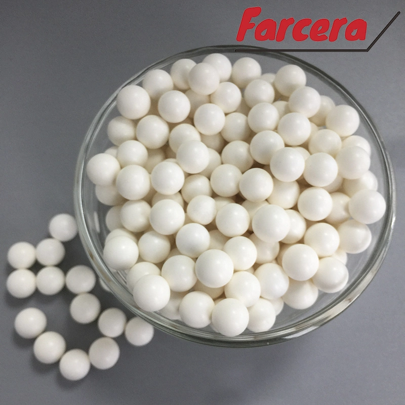 The Rolling Processing 92% Alumina Ceramic Polishing Ball Is Used for Ball Mill Grinding