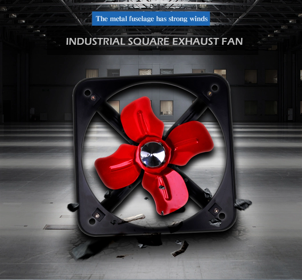 Industry Low Noise High Power Circulating Ventilation Fan with Metal Blade