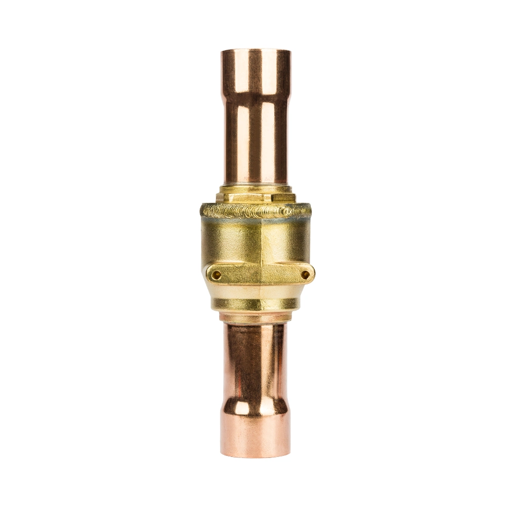 Refrigeration Ball Valve Air Conditioner Shut off Valve Brass Copper