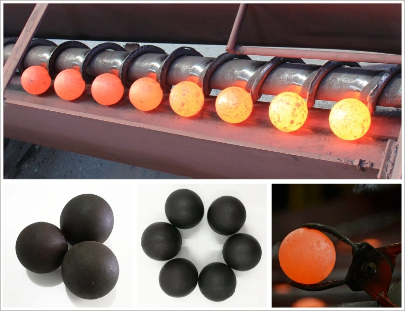 Forged Forging Roll Steel Grinding Ball Casting Chrome Steel Grinding Ball for Ball Mill