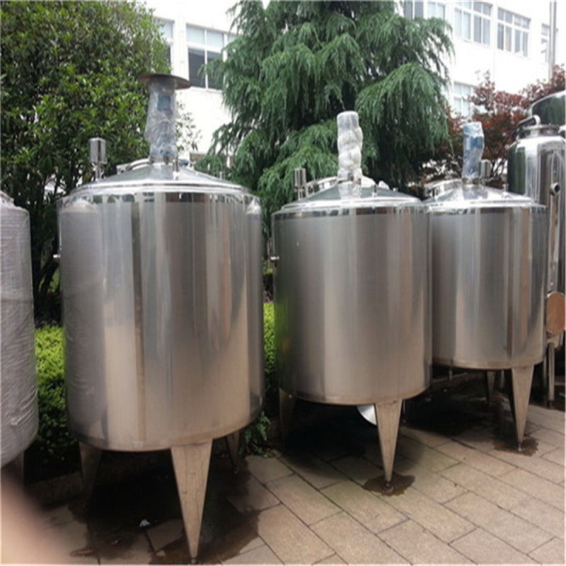 1000L 2000L Stainless Steel Steam Heating Jacketed Cooking Mixing Tank
