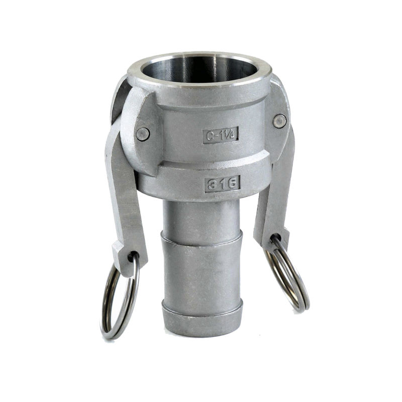 SS304/316 Stainless Steel Camlock C-Type Pipe Fittings