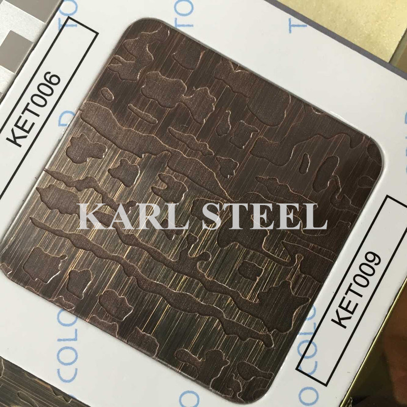 Etched 304 Sheet Stainless Steel Cold Rolled