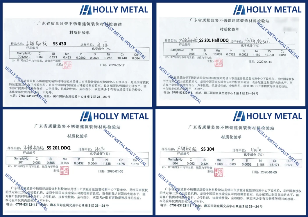 304 Stainless Steel Sheet/Plate with High Quality