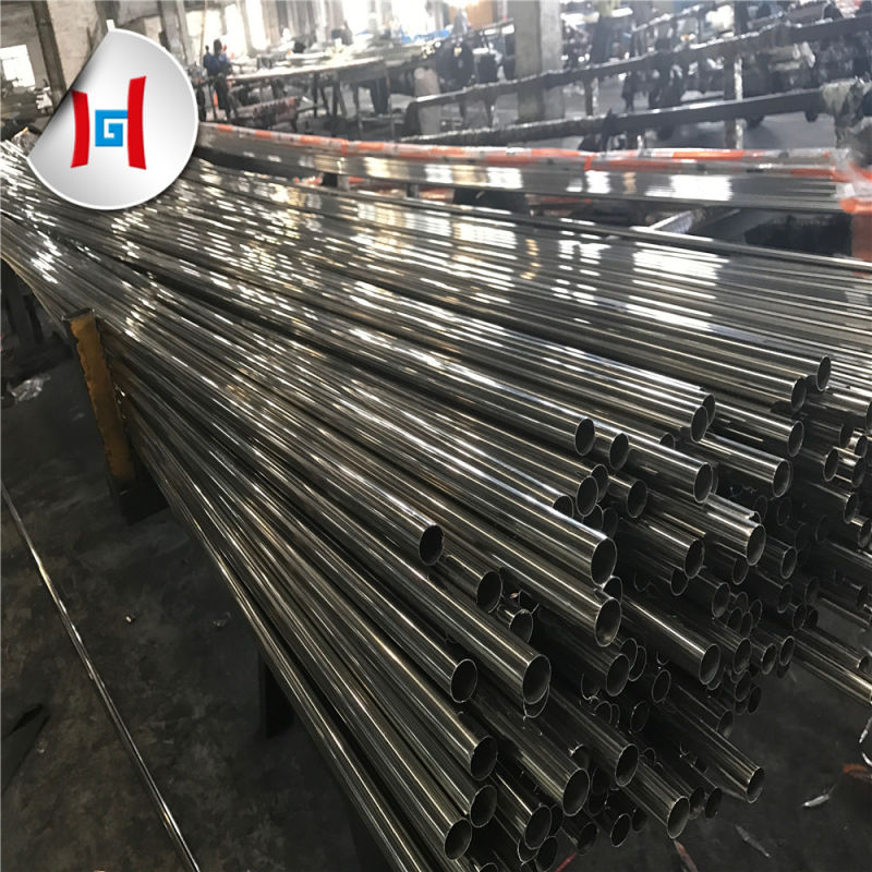 Polished Stainless Steel Pipe Manufacturer Welded 201 Stainless Steel Square Pipe Hairline