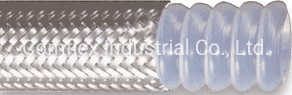 PTFE Hose with SS304/316 Stainless Steel Braid