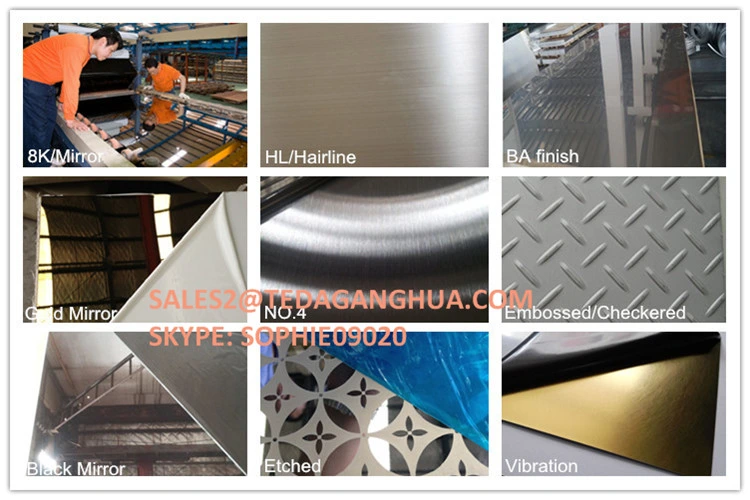 430 Stainless Steel Sheet Coil Roll Ba/No4/No1/2b