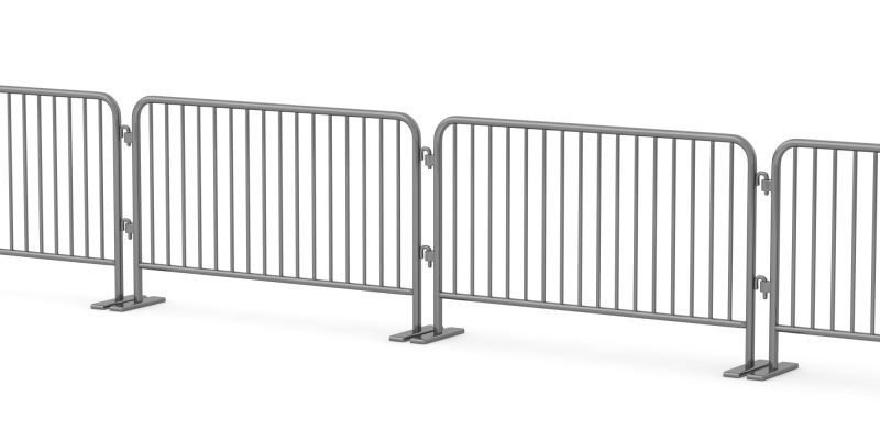 Manufacturers 2X1.2m Stainless Steel Concert Event Road Barrier
