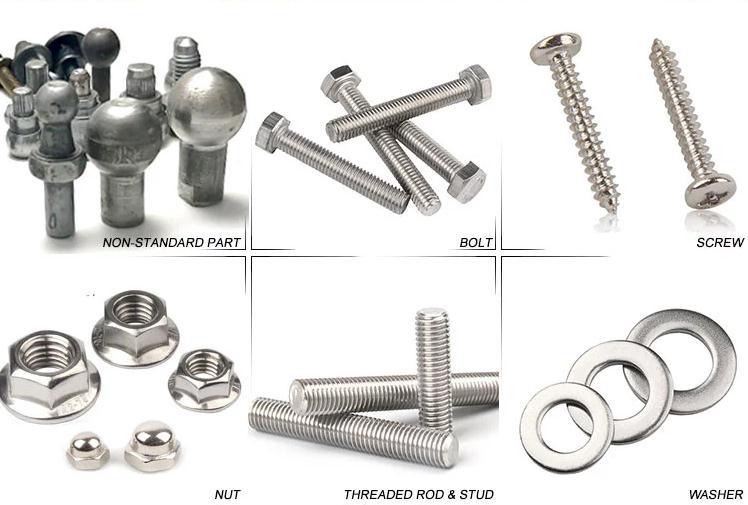 China Suppliers DIN933 Stainless Steel/Carbon Steel Hex Bolt