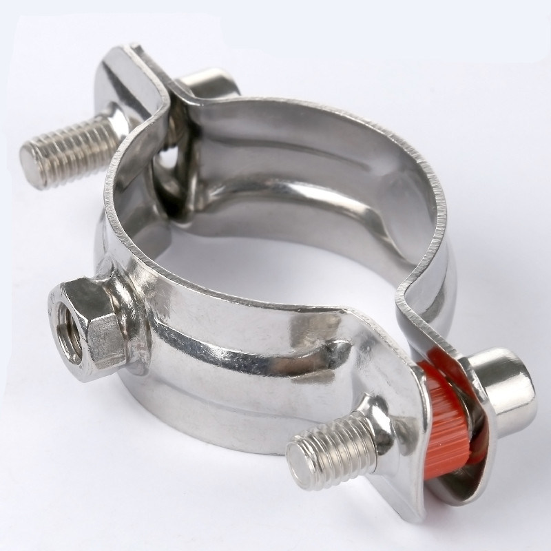 304 Stainless Steel M8 Piping Support Pipe Clamp