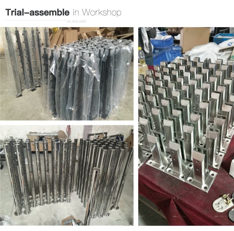 Metal Fence Stainless Steel Round Bar Rod Railing/Handrail/Balustrade