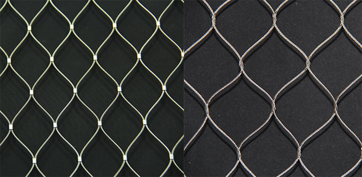 Stainless Steel Rope Cable Mesh Use Balcony Stainless Steel Railing Rope Mesh