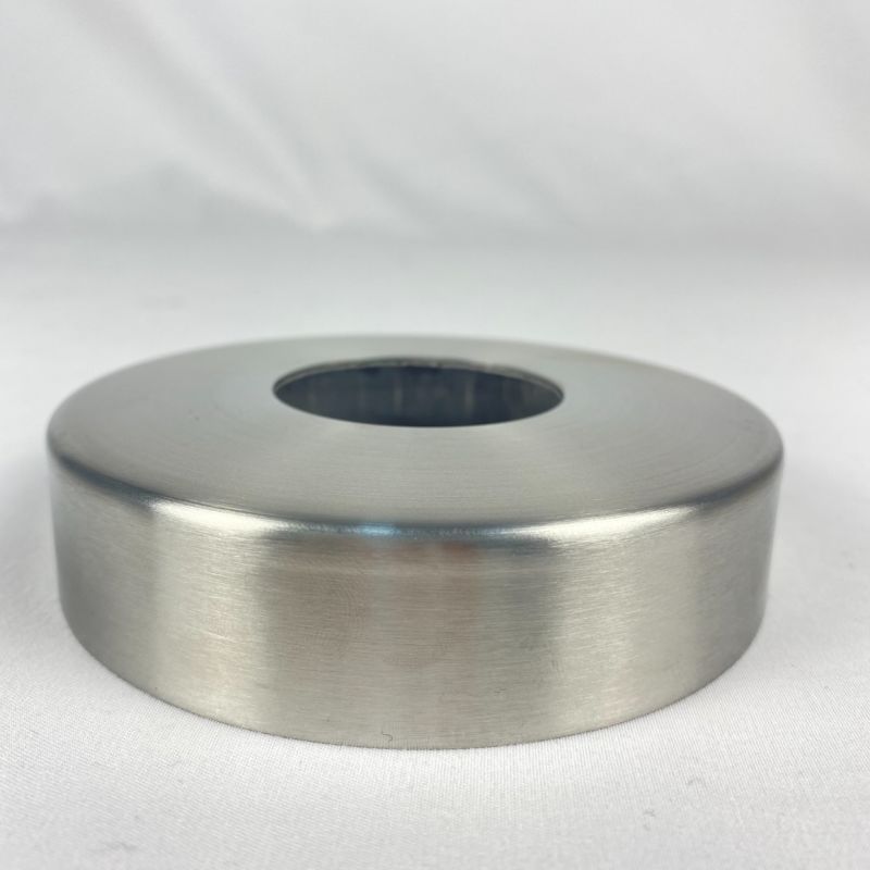 Round Base Plate Cover for Round Post Stainless Steel 304 Satin