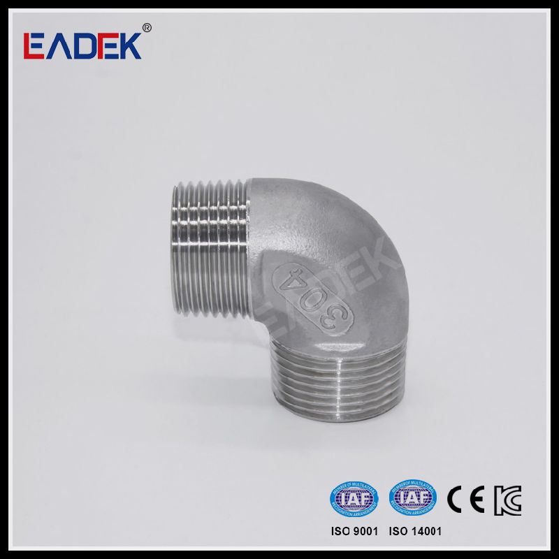 Ss Stainless Steel 45 Degree Elbow Threaded Pipe Fittings Manufacturer