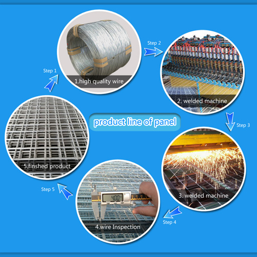 China Factory Price of PVC-Coated Welded Wire Mesh