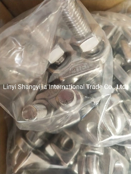 High Quality 304 316 Stainless Steel Wire Rope Clip JIS/DIN741/Us Type Wire Rope Clip