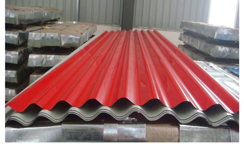 3003 1100 1050 Color Coated Steel Roofing Aluminum Corrugated Sheet