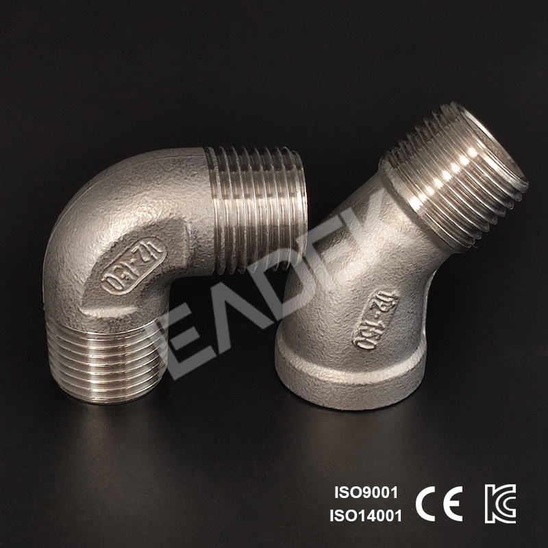 Stainless Steel 45 Male&Female Elbow Industrial Pipe Fitting Suppliers