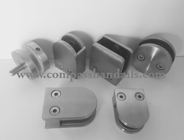 Stainless Steel 304 or 316 Brackets for Glass Stair Handrail Fittings