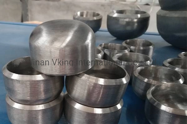Pipe Fittings Carbon Steel and Stainless Steel Pipe Tube End Cap